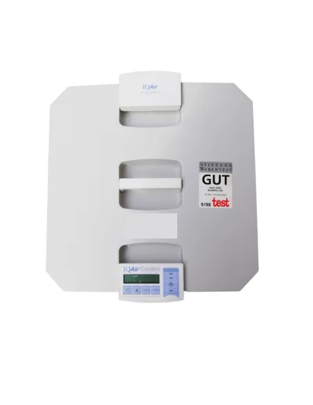 Purificador de aire Iqair healpro250 con alta reducción de partículas, alérgenos, patógenos, olores y sustancias gaseosas